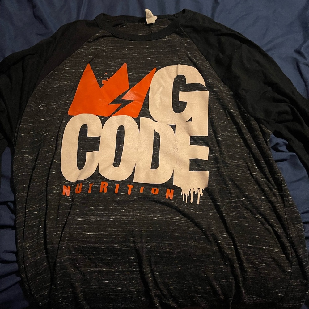 GCode nutrition long sleeve mens shirt